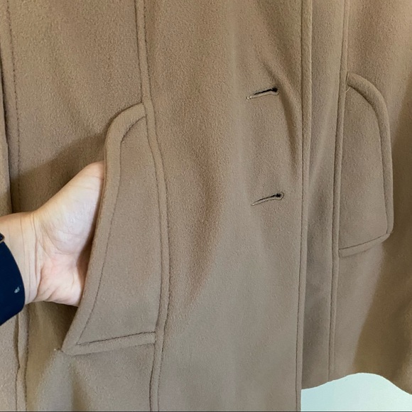 Vintage Cape-Coat Tan - Picture 7 of 7